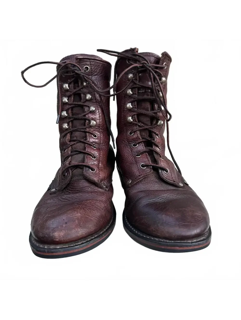 Ad Tec Style 1173 Water Resistant Brown Packer Work Boot Size 10